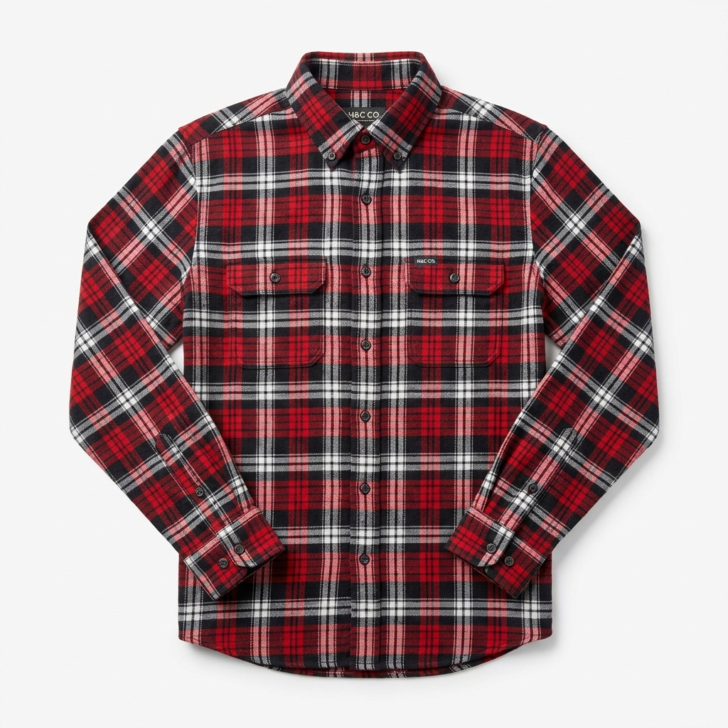 Kemeja Flannel Pria